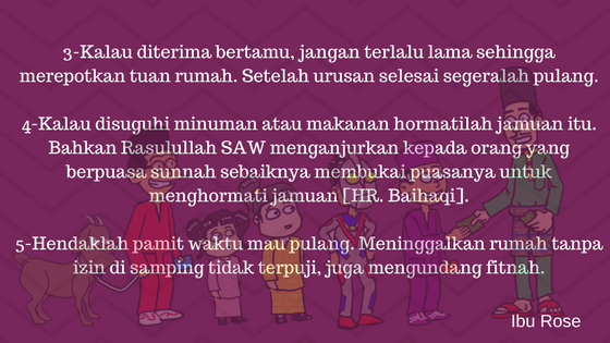 Ibu Rose Komen Chef Wan Adab Bertamu 2